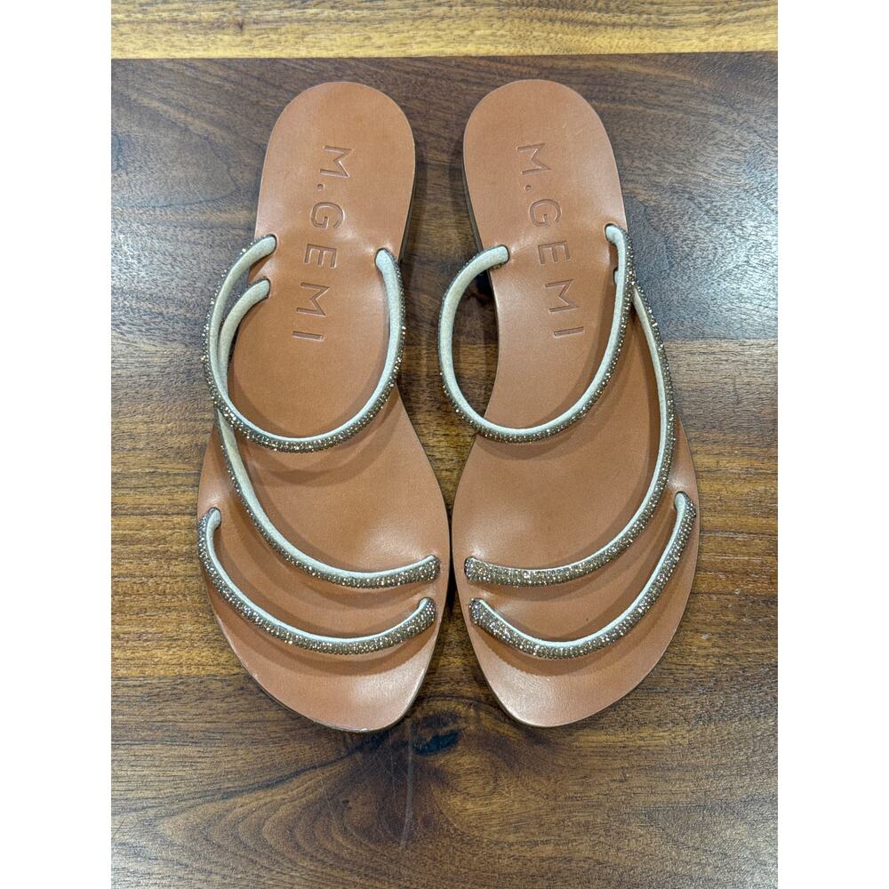 M.GEMI The Azzura Crystal Sandal